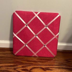 Pink photo holder/organizer